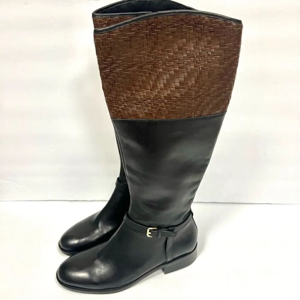 Cole Hann Genevieve riding knee high boots Size 7.5